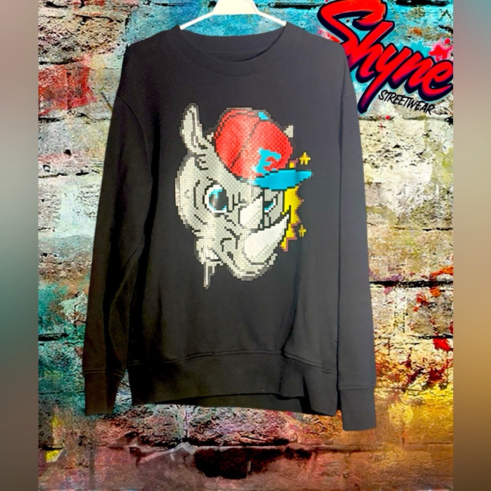 Graphic  Ecko Rhino Black Sweater